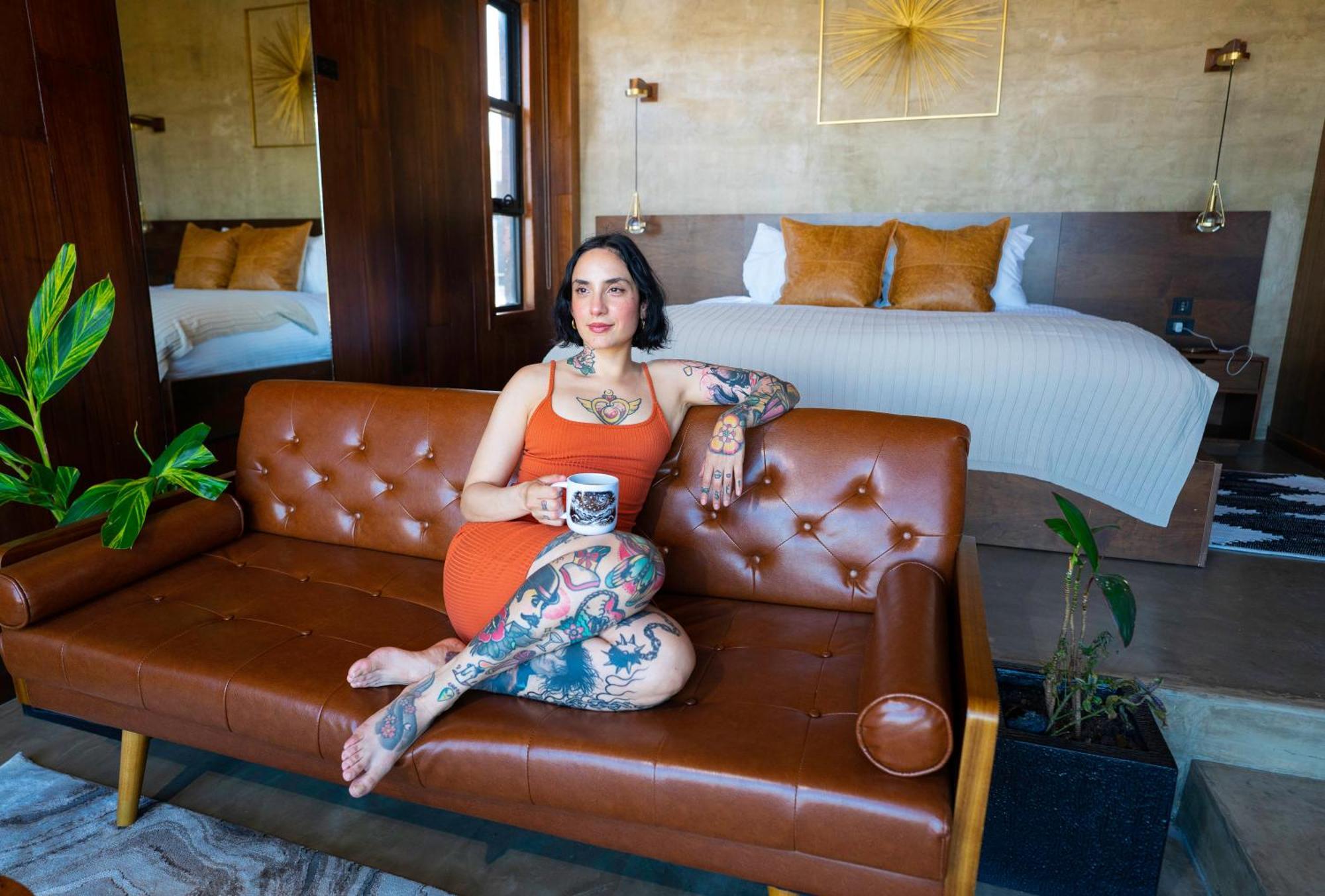 Bajo Estrellas Hotel Contemporaneo Guadalupe Eksteriør billede